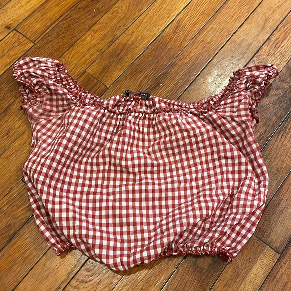 Gingham Top